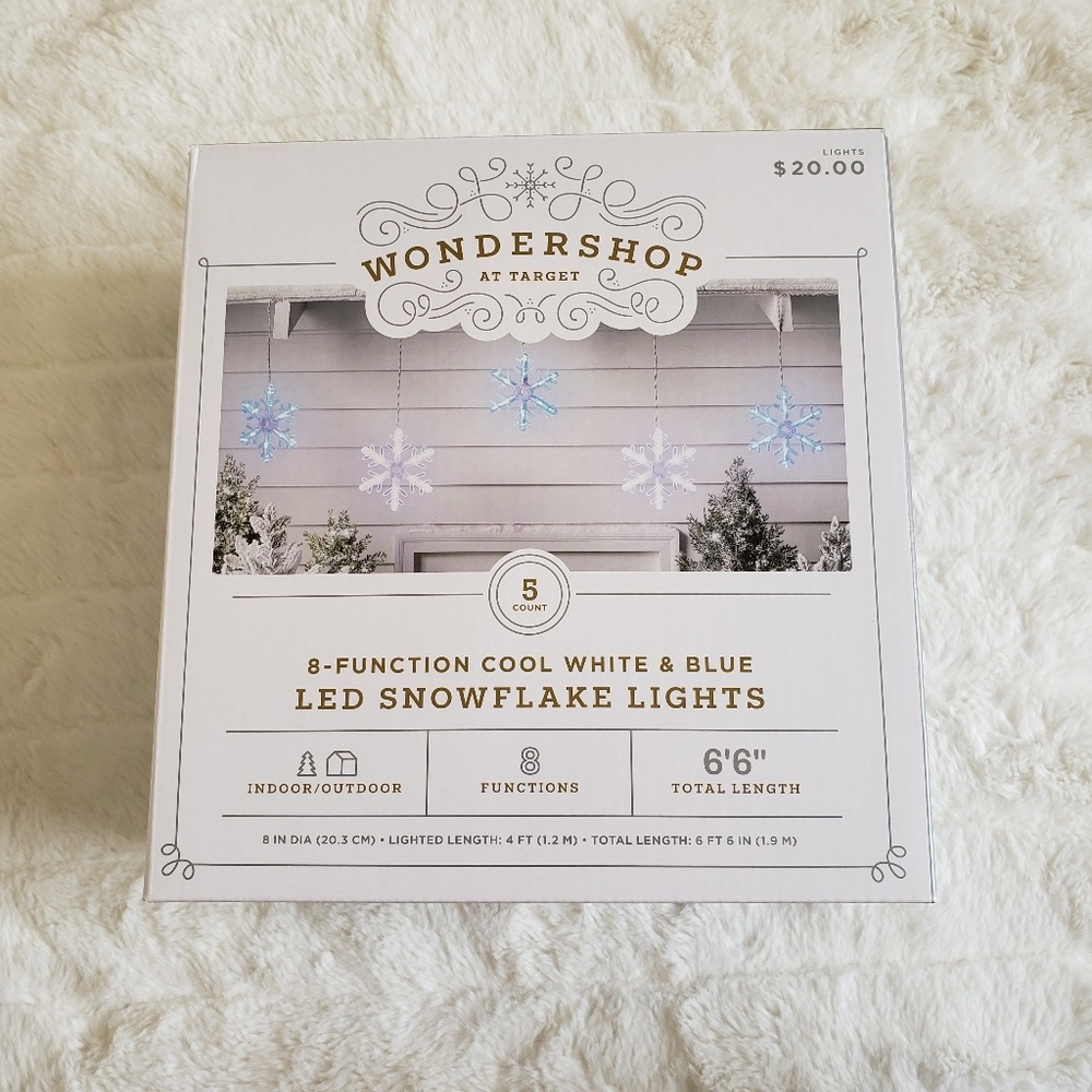 Wondershop by Target Snowflake Christmas Lights